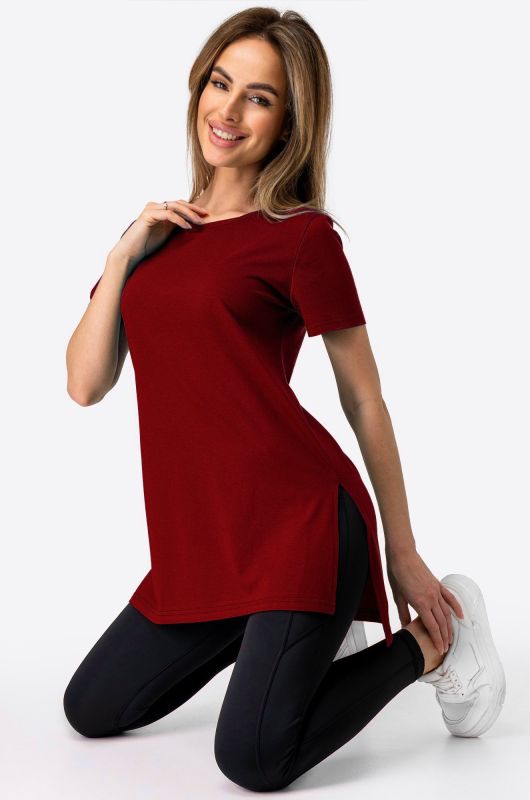 Long women's T-shirt with slits Happyfox