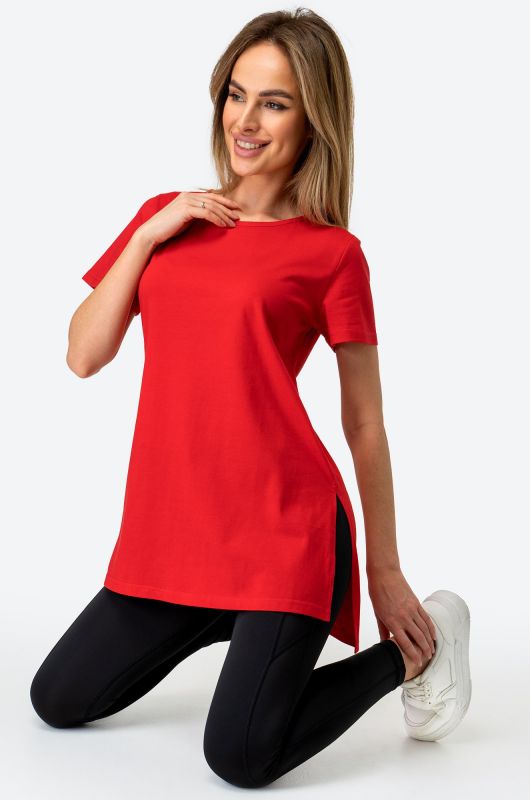 Long women's T-shirt with slits Happyfox