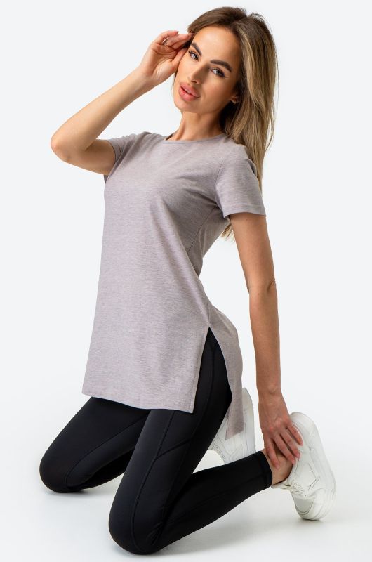 Long women's T-shirt with slits Happyfox