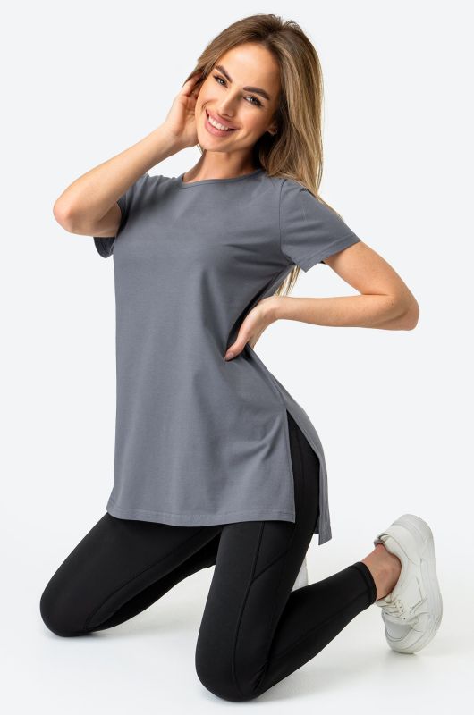 Women's Long T-shirt with slits Happyfox