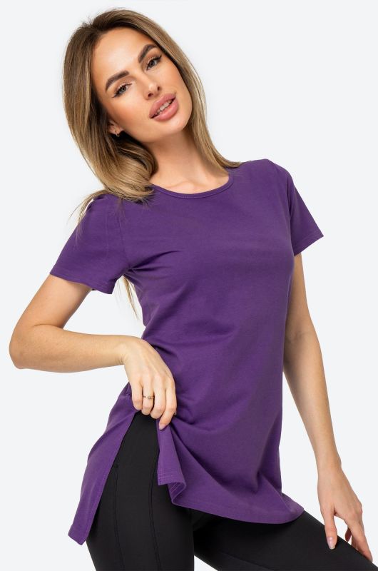 Long women's T-shirt with slits Happyfox