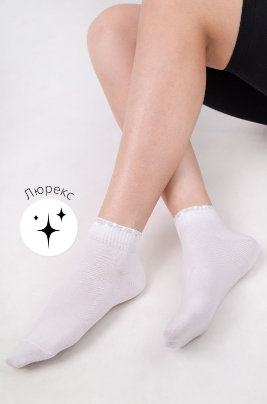 Women's socks with lurex Happyfox