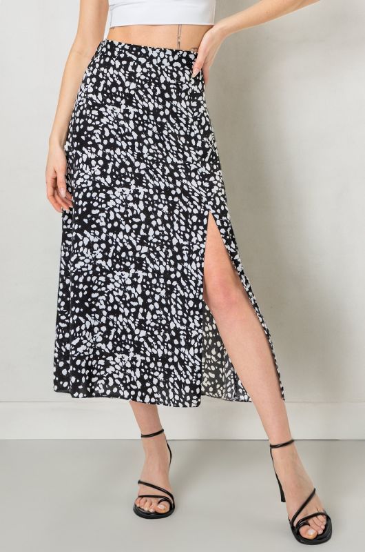 Women's skirt with slit Happyfox