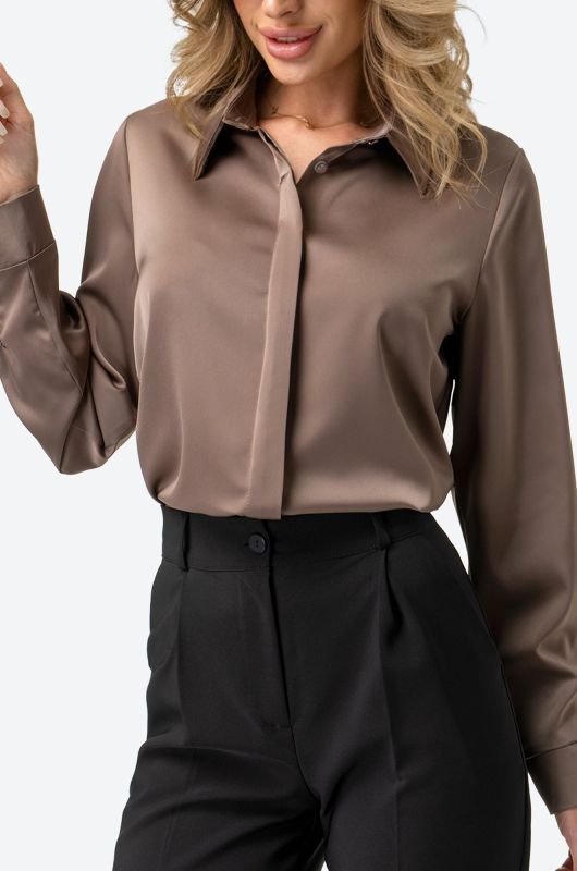 Women's silk shirt Happyfox