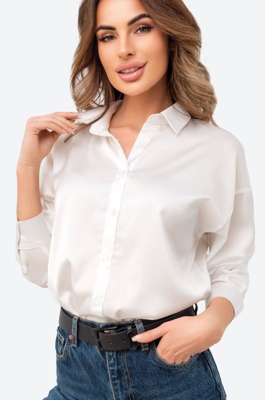 Women's silk shirt Happyfox