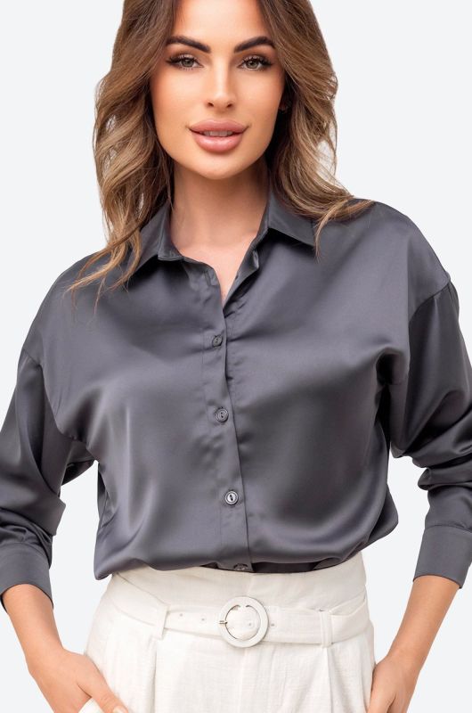 Women's silk shirt Happyfox