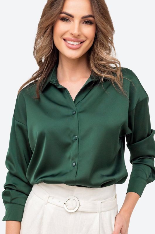 Women's silk shirt Happyfox