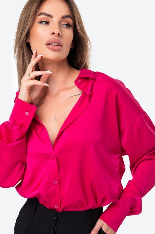 Women's silk shirt Happyfox