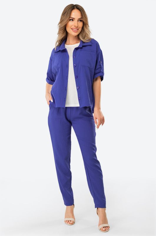 Women's linen three-piece suit Happyfox