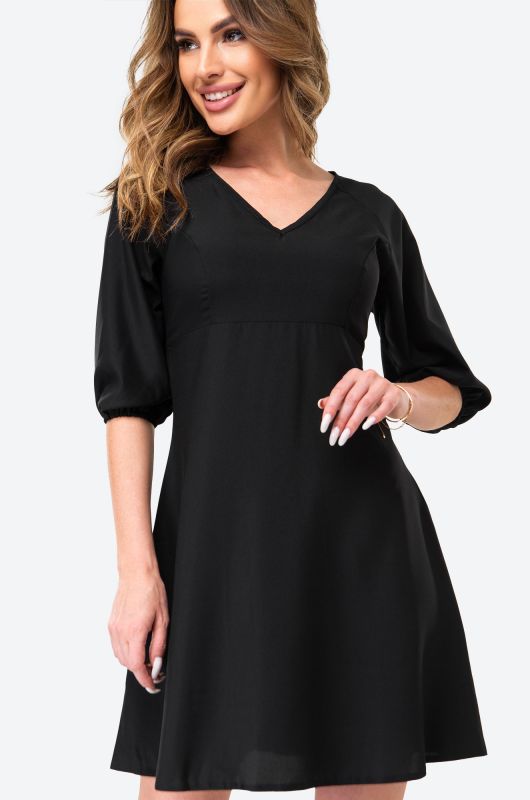 Women's mini dress with lantern sleeves Happyfox