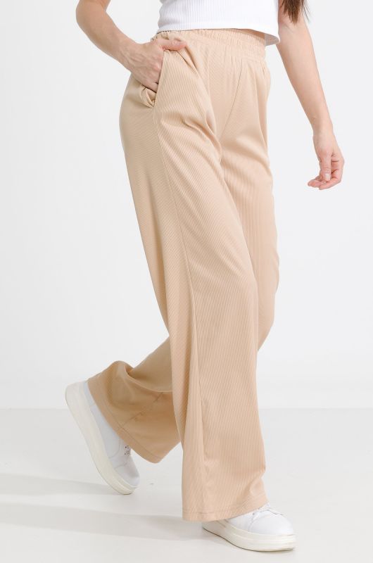 Women's welt-lapel pants Happyfox