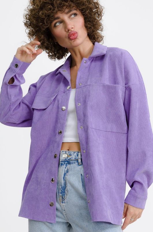 Women's corduroy shirt Happyfox