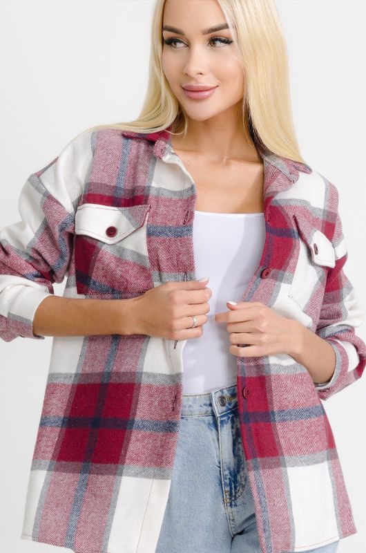 Women's Warm Oversize Shirt Happyfox