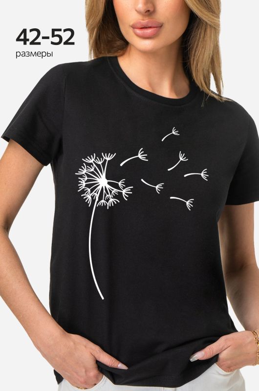 Women's cotton T-shirt Happyfox