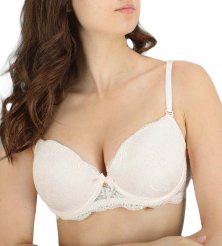 Bra Art:8302 Weiyesi Size:B 75-85 guipure on thin soft foam.