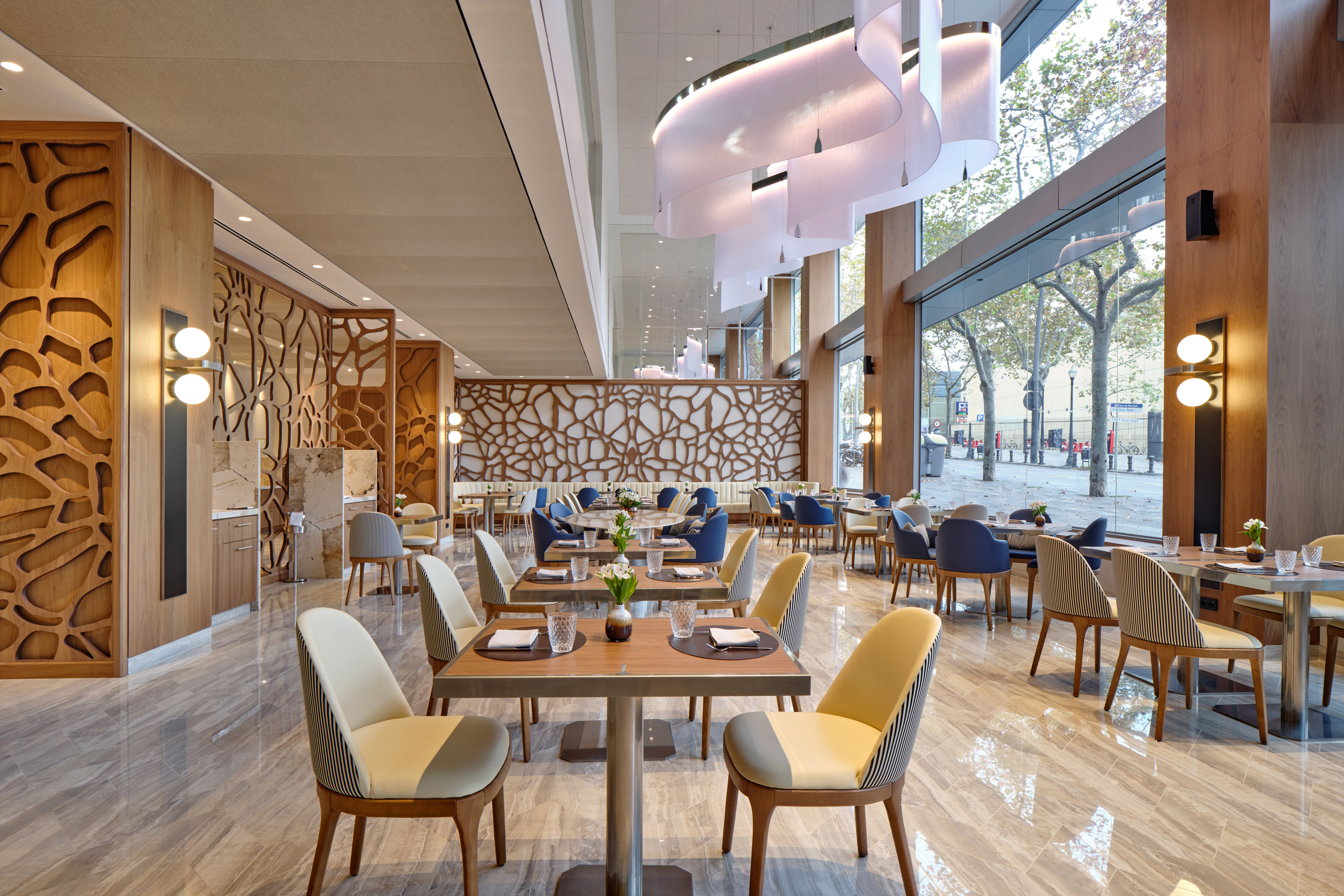 The Arrel restaurant at Intercontinental Barcelona hotel, Spain