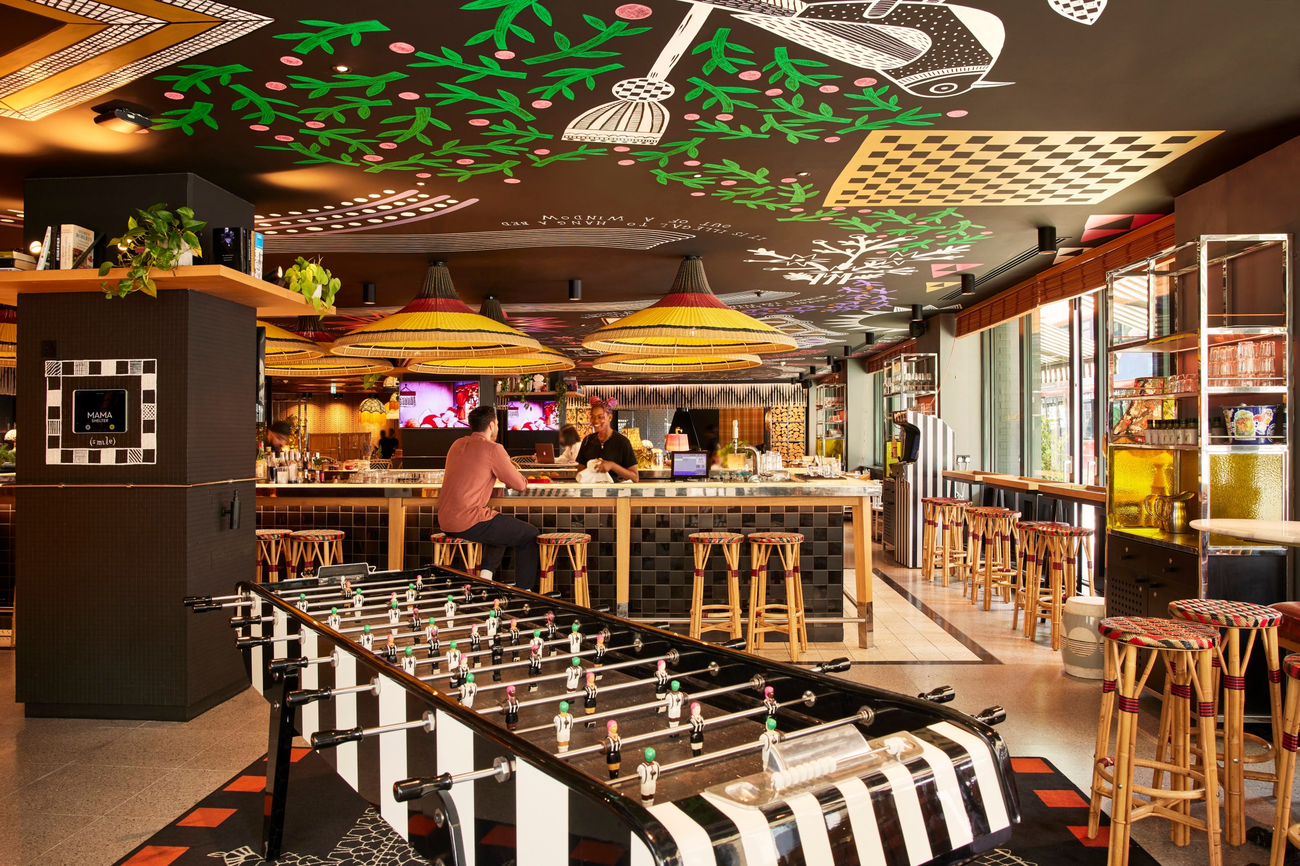 Mama Shelter London Shoreditch, one of the best budget hotels in London