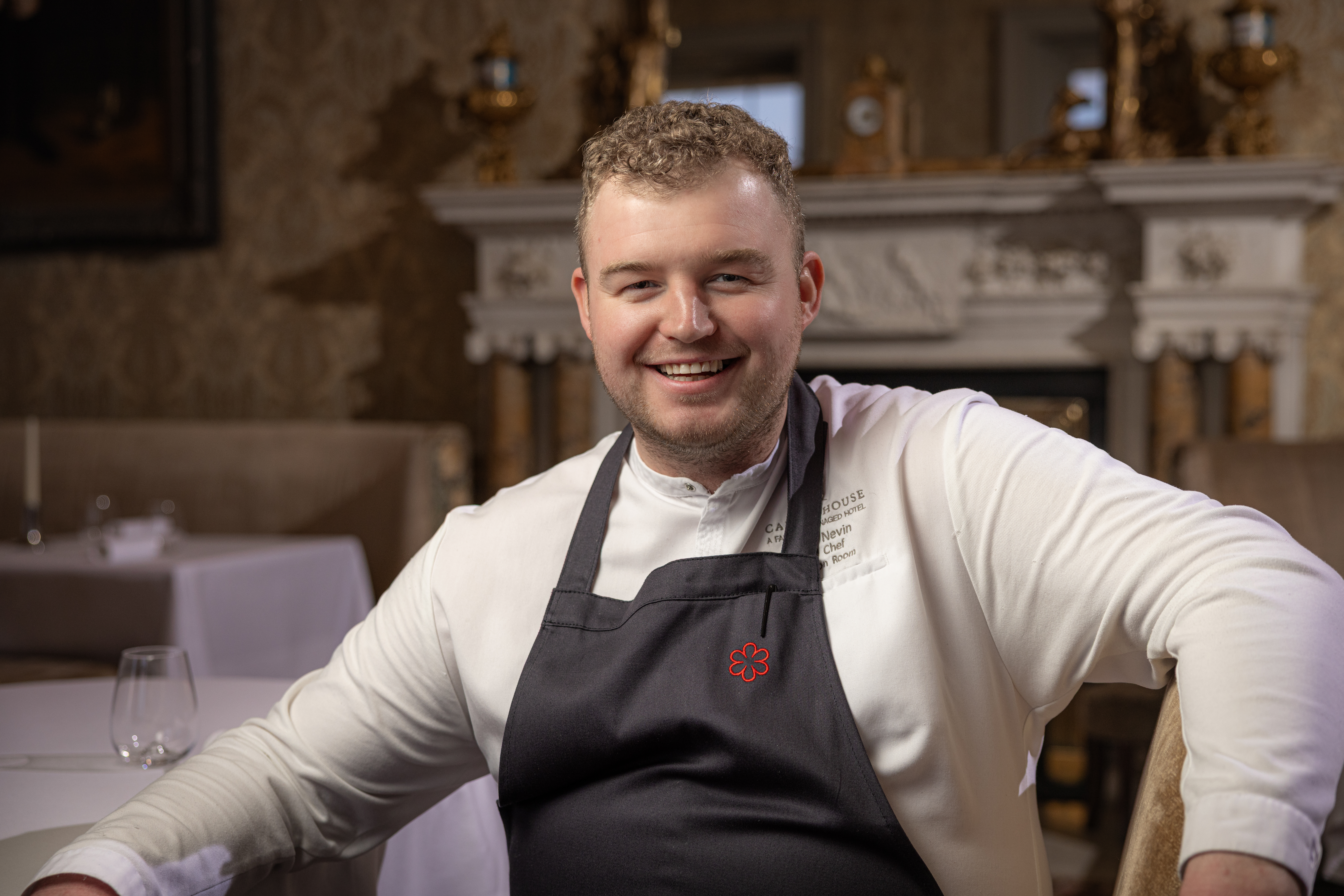 Adam Nevin, Head Chef at The Morrison Room, Fairmont Carton House.